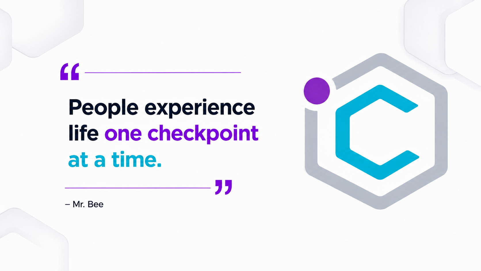 Welcome To Checkpoint Thinking